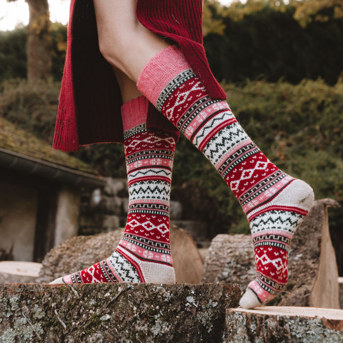 Ida Knee-High Socks
