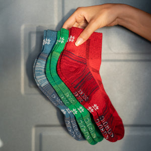 hiking socks colorful low cut 3 pairs