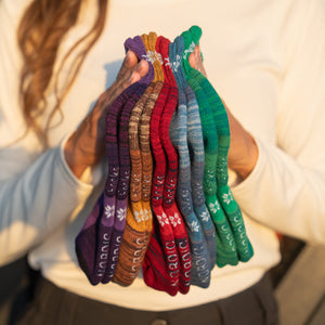 hiking socks colorful low cut 5 pairs