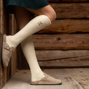 Charcoal Knee High Socks