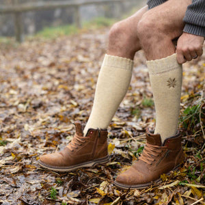Charcoal Knee High Socks