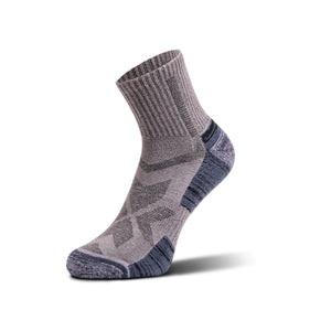 hiking socks grey low cut 1 pairs