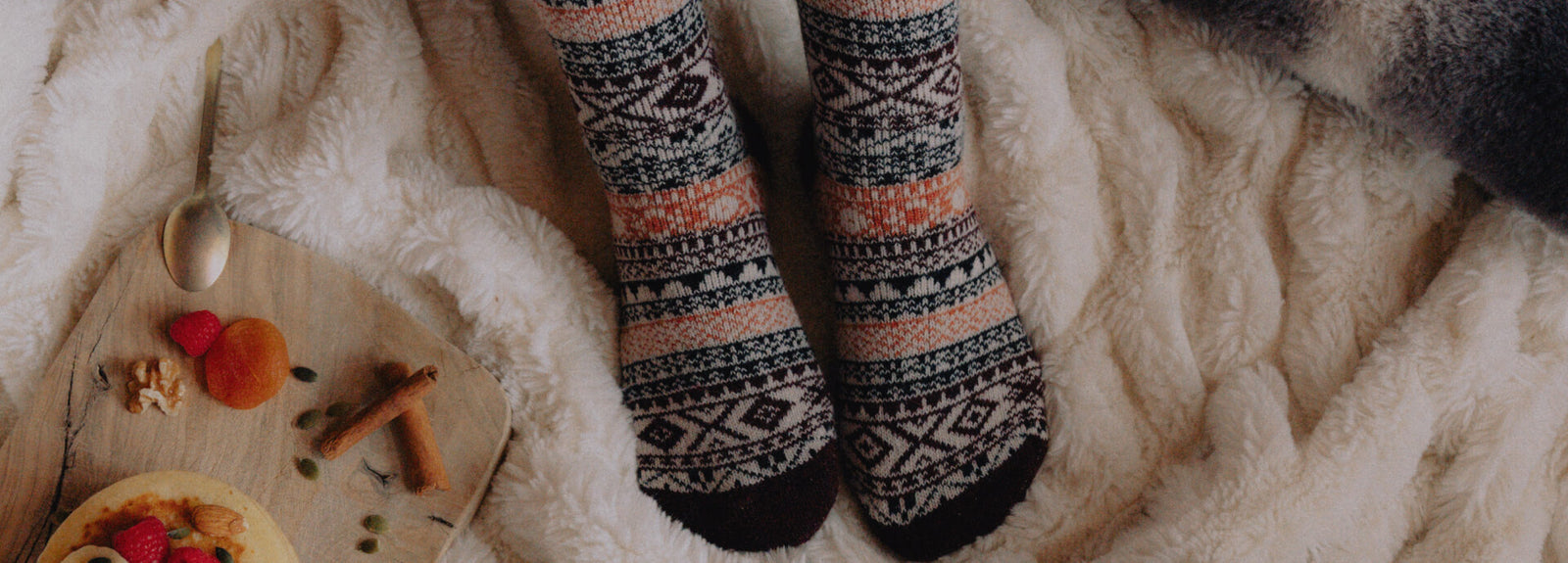 Cozy socks to wear at home