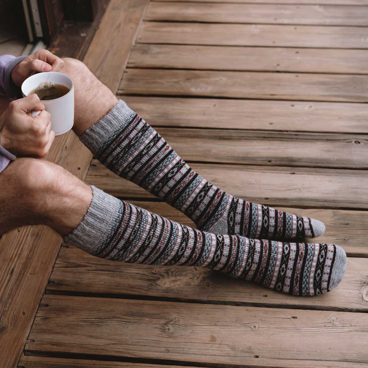 Arvid Knee-High (2 pairs) - Nordic Socks US