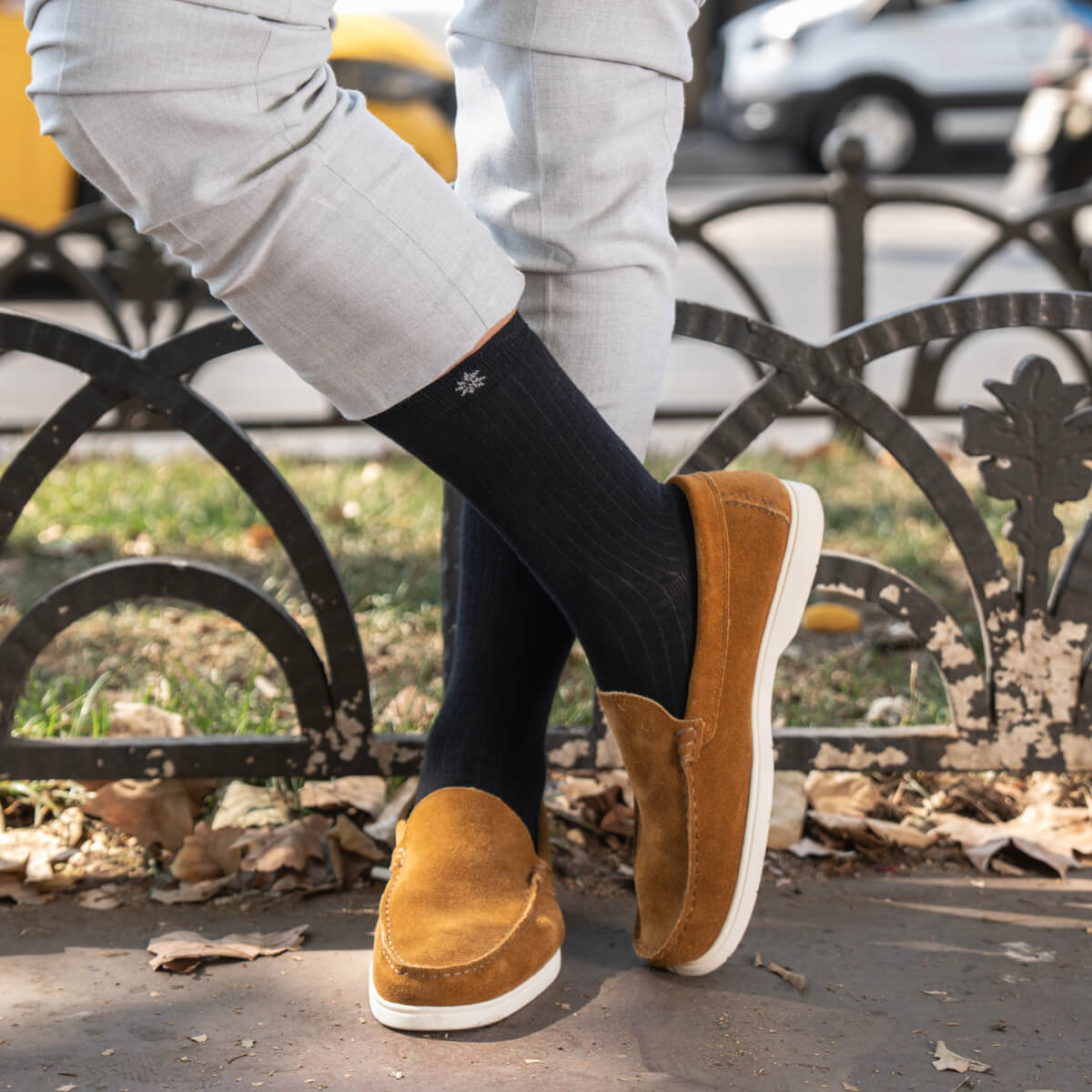 Dress black socks for men and women - Nordic Socks