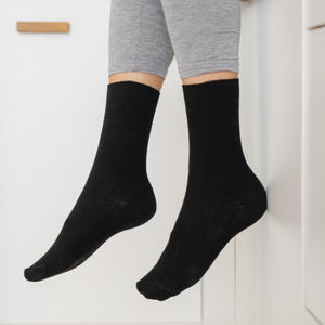 Sensitive Black Socks for men and women - Nordic Socks