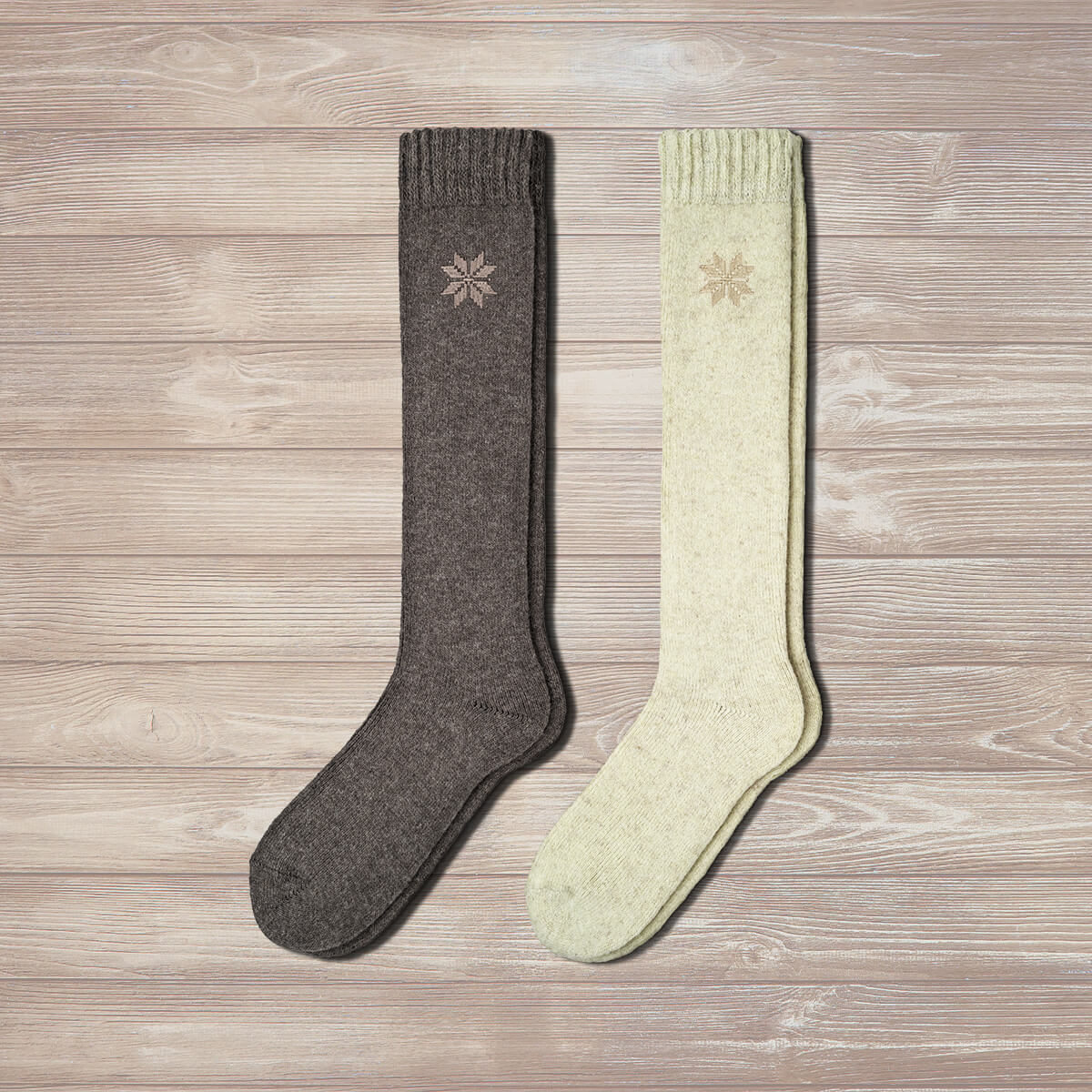 Earth - Knee High Nordic Socks