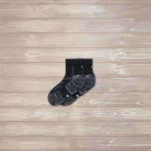 hiking socks black low cut 1 pair