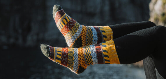 Merino Wool Mountain Collection Nordic Socks