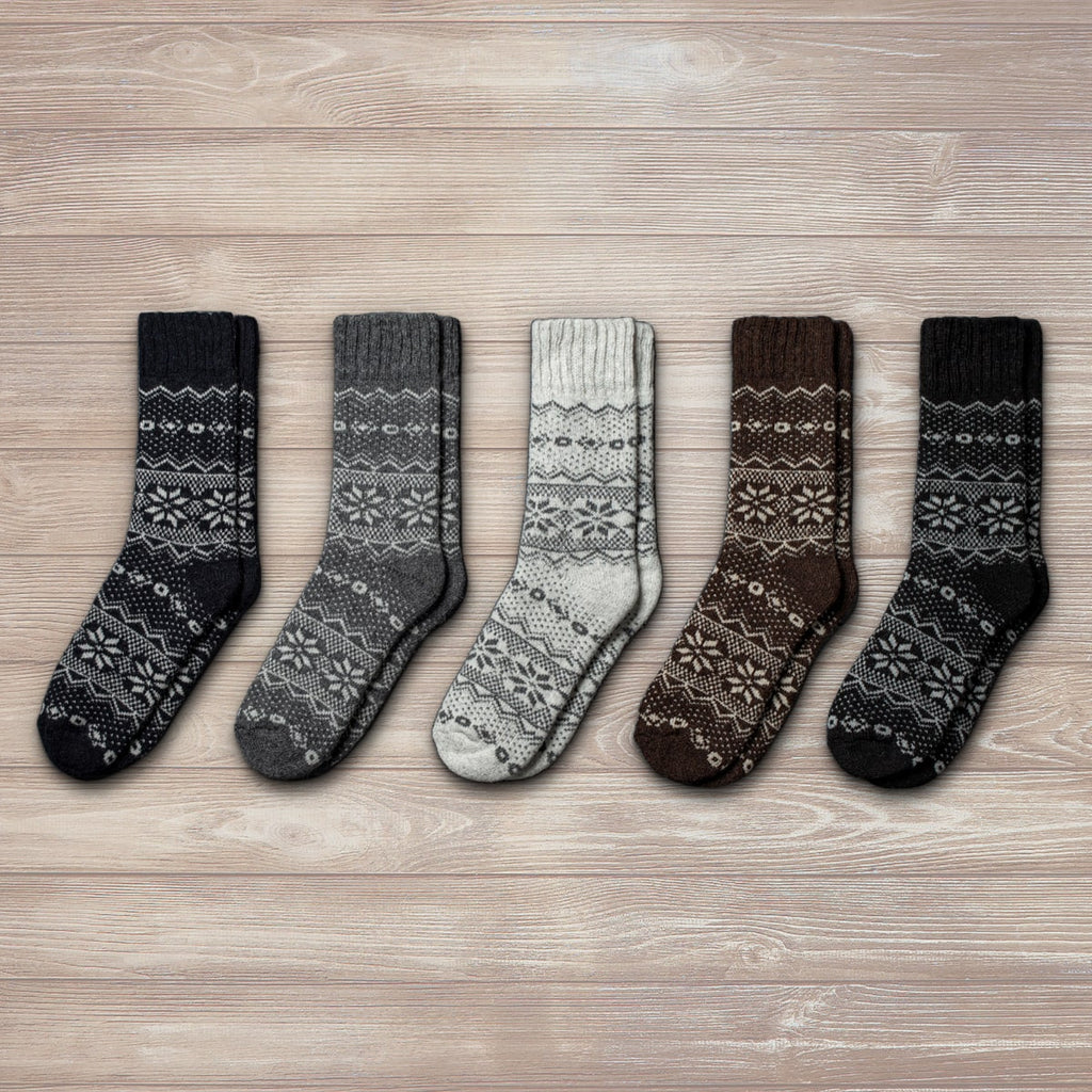 Bergen Wool (5 pairs) - Nordic Socks US