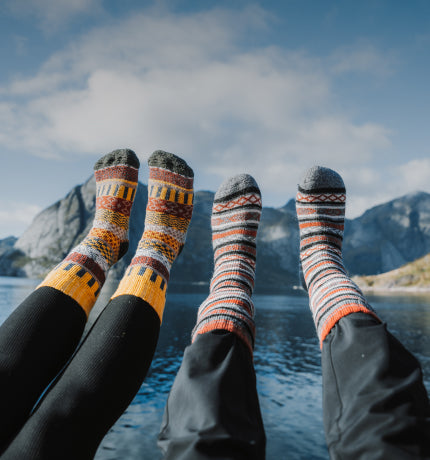 2 Guys wearing Nordic Socks 
