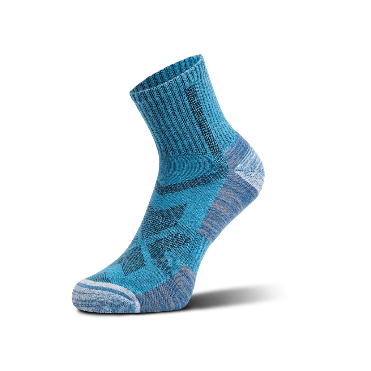 hiking socks blue low cut 1 pair