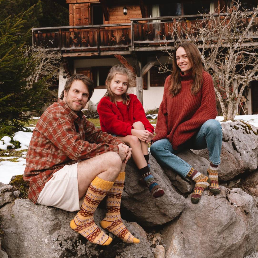 Cozy Wool High Socks