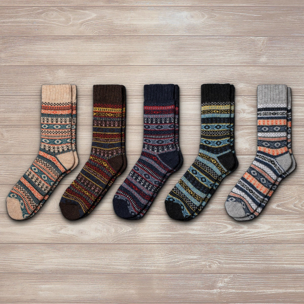 Ragnar Wool (5 pairs) - Nordic Socks US