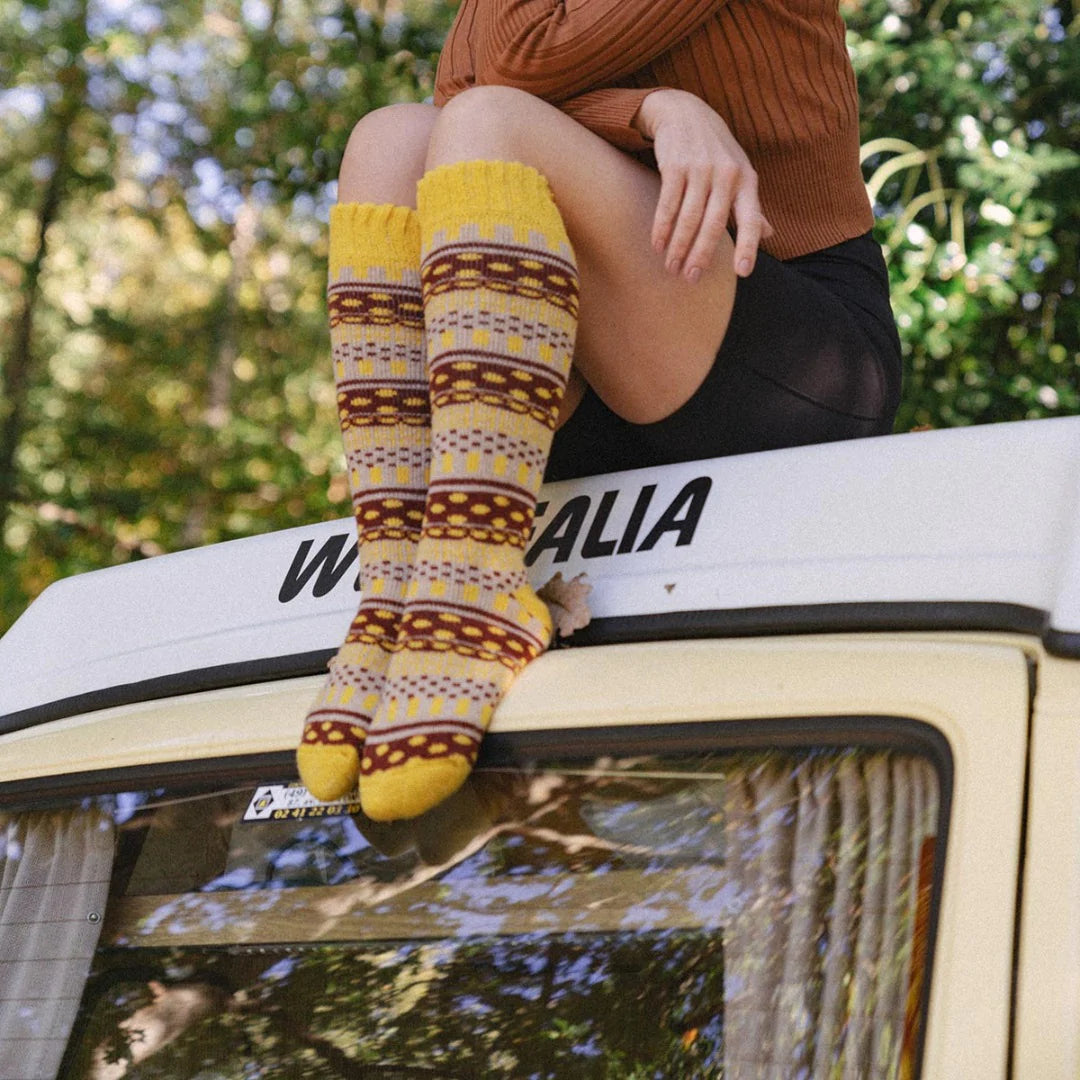 Sofia Knee-High (2 pairs) - Nordic Socks US